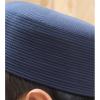 imageMens Premium Islamic Skull Cap Hat Topi Takke for Muslim Men Turban KufiNavy Blue