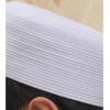 imageMens Premium Islamic Skull Cap Hat Topi Takke for Muslim Men Turban KufiWhite