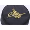 imageModefa Turkish Islamic Mens Structured Kufi Hat  Round Skull Cap Takke  Sturdy Ottoman Tughra ampamp SandalBlack