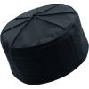 imageModefa Structured Kufi Skull Cap Hat Topi Takke for Muslim Men Lined KufiBlack