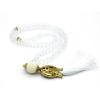 imageShiny Acrylic Crystal Cut  Islamic Tesbih Worship Zikr Dhikr Masbaha Misbaha Prayer Beads  Tulip Tassel 99 Count Light BeigeClear