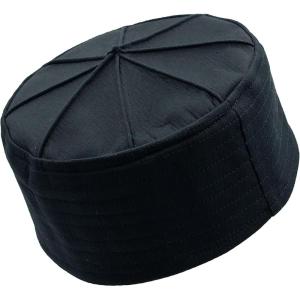 imageModefa Structured Kufi Skull Cap Hat Topi Takke for Muslim Men Lined KufiBlack