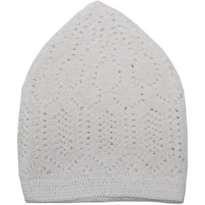 imageModefa Turkish Islamic Kufi Takke  Cotton Blend Knit Cap  One Size Fits Most Skullie Beanie Taqiyah  Prayer Cap Muslim MenWhite