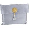 imageModefa Islamic Prayer Mat Gift Set  Thin Travel Janamaz Sajadah in Taffeta Gift Bag with Tasbih Prayer Beads  Chenille Turkish Praying Carpet  Ramadan ampamp Eid Gift Set BlackGrey