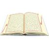 imageModefa Islamic Turkish Holy Quran in Arabic with Keepsake Velvet Gift Case ampamp Prayer Beads Tulip RedGrey
