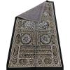 imageModefa Islamic Turkish Home Wall Decor Kaba Door Quran Tapestry Black Silver Gold Tapestry OnlyTapestry Only