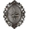 imageModefa Islamic Wall Plaque Set  Allah ampamp Muhammad Arabic Calligraphy Art  Islamic Decor for Living Room Muslim Home Decor Turkish Oval Wall Art Eid Ramadan Gifts  23 x 31cm 9 x 12in GoldSilver