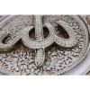 imageModefa Islamic Wall Plaque Set  Allah ampamp Muhammad Arabic Calligraphy Art  Islamic Decor for Living Room Muslim Home Decor Turkish Oval Wall Art Eid Ramadan Gifts  23 x 31cm 9 x 12in GoldSilver