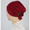 imageModefa Islamic Womens NonSlip Cotton Hijab Bonnet Cap UnderscarfRed