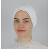 imageModefa Islamic Womens NonSlip Cotton Hijab Bonnet Cap UnderscarfWhite