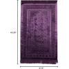 imageModefa Luxury Islamic Prayer Rug in Gift Box  Deluxe Gift Set with Prayer Mat ampamp Prayer Beads Tesbih  Soft Plush Turkish Prayer Rug for Men and Women  Ramadan or Eid Gift Hot PinkPurple