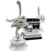 imageModefa Turkish Islamic Home Table Decor 3 Piece Sculpture Gift Set Arabic Allah Muhammad Kaba Tawhid Tulip AllahMuhammadTawhid TulipSilver  AllahMuhammadKaba