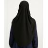 imageModefa Turkish Islamic Practical Easy Simple Instant Ready Long One Piece Amira Hijab ScarfBlack