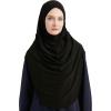imageModefa Turkish Islamic Practical Easy Simple Instant Ready Long One Piece Amira Hijab ScarfBlack