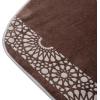 imageModefa Turkish Islamic Prayer Mat  Chenille with Foam and Carrying Bag  Intricate Praying Rug Ramadan Eid Gift  Traditional Muslim Janamaz Seccade for Men Women  Mustaqim RedMink