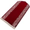 imageModefa Turkish Islamic Prayer Mat  Chenille with Foam and Carrying Bag  Intricate Praying Rug Ramadan Eid Gift  Traditional Muslim Janamaz Seccade for Men Women  Mustaqim RedRed