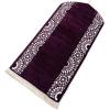 imageModefa Turkish Islamic Prayer Mat  Chenille with Foam and Carrying Bag  Intricate Praying Rug Ramadan Eid Gift  Traditional Muslim Janamaz Seccade for Men Women  Mustaqim RedPurple