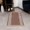 imageModefa Turkish Islamic Prayer Mat  Chenille with Foam and Carrying Bag  Intricate Praying Rug Ramadan Eid Gift  Traditional Muslim Janamaz Seccade for Men Women  Mustaqim RedMink