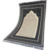 imageModefa Turkish Islamic Prayer Mat Janamaz Sajjadah  Thin Woven Cotton Praying Rug Ramadan Eid Gift  Traditional Muslim Sejada for Men Women  Hira Diamond RedBlack