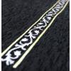 imageModefa Turkish Islamic Prayer Rug  Chenille Praying Mat Sajada for Men and Women  Traditional Muslim Praying Carpet Janamaz  Ramadan or Eid Gift  Luxury Woven Meccan Black Simple