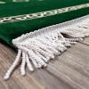 imageModefa Turkish Islamic Prayer Rug  Foldable Orthopedic Foam Prayer Mat Janamaz  Thick ampamp Comfortable Padded Muslim Praying Mat for Men ampamp Women  Ramadan or Eid Gift  Luxury Meccan Olive GreenOlive Green