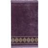 imageModefa Turkish Islamic Prayer Rug  Large ampamp Wide Soft Velvet Janamaz  Comfortable Muslim Praying Mat for Men ampamp Women  Ramadan or Eid Gift  with Prayer Beads Tesbih  Grand Plush PlumLilac