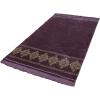 imageModefa Turkish Islamic Prayer Rug  Large ampamp Wide Soft Velvet Janamaz  Comfortable Muslim Praying Mat for Men ampamp Women  Ramadan or Eid Gift  with Prayer Beads Tesbih  Grand Plush PlumLilac