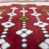 imageModefa Turkish Islamic Prayer Rug  Multi Person Janamaz Sajada for Family or Large Gathering ampamp Group Praying Carpet  Wide Plush Velvet Praying Mat Green Arch  4 PersonRed  4 Person