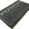 imageModefa Turkish Islamic Prayer Rug  Multi Person Janamaz Sajada for Family or Large Gathering ampamp Group Praying Carpet  Wide Plush Velvet Praying Mat Green Arch  4 PersonGreen Arch  4 Person