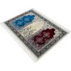 imageModefa Turkish Islamic Prayer Rug  Wide Plush Velvet Mat  Multi Person Muslim Janamaz for Family  Large Gathering ampamp Group Sajada Carpet  Floral Arch  3 Person 17111710  RedBeigeTeal Green