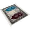 imageModefa Turkish Islamic Prayer Rug  Wide Plush Velvet Mat  Multi Person Muslim Janamaz for Family  Large Gathering ampamp Group Sajada Carpet  Floral Arch  3 Person 17111710  RedBeigeTeal Green