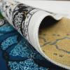 imageModefa Turkish Islamic Prayer Rug  Wide Plush Velvet Mat  Multi Person Muslim Janamaz for Family  Large Gathering ampamp Group Sajada Carpet  Floral Arch  3 Person 1711178  GreenRedBlue