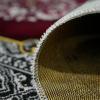 imageModefa Turkish Islamic Prayer Rug  Wide Plush Velvet Mat  Multi Person Muslim Janamaz for Family  Large Gathering ampamp Group Sajada Carpet  Floral Arch  3 Person 17111711  RedBeigeTeal Green