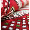 imageModefa Turkish Islamic Prayer Rug  Wide Plush Velvet Praying Mat  Large Gathering ampamp Group Sajada  Multi Person Muslim Janamaz  Long Row 8 Person Praying Carpet  Geometric Arch RedDotted Arch Red