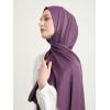imageModefa Womens Turkish Islamic Premium Jersey Hijab Shawl Wrap ScarfRegal Purple