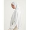 imageModefa Womens Turkish Islamic Premium Jersey Hijab Shawl Wrap ScarfWhite