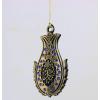 imageTurkish Islamic Ottoman DoubleSided Allah Muhammad Lalegul Car Rear View Mirror Hanger Medallion Pendant Accessory TurquoiseBlue