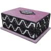 imageModefa Islamic Turkish Holy Quran in Arabic with Keepsake Velvet Gift Case ampamp Prayer Beads Tulip RedPinkBlack