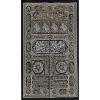 imageModefa Islamic Turkish Home Wall Decor Kaba Door Quran Tapestry Black Silver Gold Tapestry OnlyTapestry Only