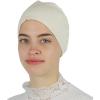imageModefa Islamic Womens NonSlip Cotton Hijab Bonnet Cap UnderscarfIvory