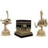 imageModefa Turkish Islamic Home Table Decor 3 Piece Sculpture Gift Set Arabic Allah Muhammad Kaba Tawhid Tulip AllahMuhammadTawhid TulipAllahMuhammadKaba