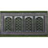 imageModefa Turkish Islamic Prayer Rug  Multi Person Janamaz Sajada for Family or Large Gathering ampamp Group Praying Carpet  Wide Plush Velvet Praying Mat Green Arch  4 PersonGreen Arch  4 Person