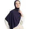 imageModefa Womens Turkish Islamic Premium Jersey Hijab Shawl Wrap ScarfNavy Blue