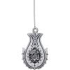 imageTurkish Islamic Ottoman DoubleSided Allah Muhammad Lalegul Car Rear View Mirror Hanger Medallion Pendant Accessory TurquoiseWhiteWhite