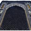 imageModefa Islamic Prayer Rug  Double Plush Large ampamp Wide Velvet Carpet  Traditional Muslim Janamaz Sajada  Thick Turkish Prayer Mat for Men ampamp Women Ramadan or Eid Gift  Floral Mihrab GreenFloral Mihrab Navy