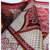 imageModefa Islamic Prayer Rug Large Wide Velvet  Muslim Janamaz Sajada  Thick Turkish Prayer Mat Carpet for Men Women with Kufi Cap  Plush Paisley RedRed