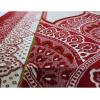 imageModefa Islamic Prayer Rug Large Wide Velvet  Muslim Janamaz Sajada  Thick Turkish Prayer Mat Carpet for Men Women with Kufi Cap  Plush Paisley RedRed