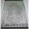imageModefa Luxury Velvet Prayer Rug with Prayer Beads  Soft Elegant Muslim Turkish Janamaz Sajada Carpet for Men and Women  Plain Solid Prayer Mat Ramadan Eid Gift  Paisley Golden YellowSilver Grey