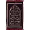 imageModefa Turkish Islamic Prayer Rug  Soft Velvet Janamaz Praying Carpet  Comfortable Muslim Praying Mat for Men ampamp Women  Ramadan or Eid Gift  Classic Elegant Swirl Floral Red