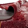 imageModefa Turkish Islamic Prayer Rug  Soft Velvet Janamaz Praying Carpet  Comfortable Muslim Praying Mat for Men ampamp Women  Ramadan or Eid Gift  Classic Elegant Swirl Red